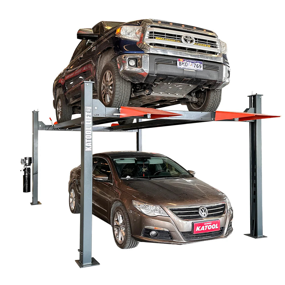 Katool KT-4H110 4-Post Vehicle Lift – 11,000 Lbs Capacity