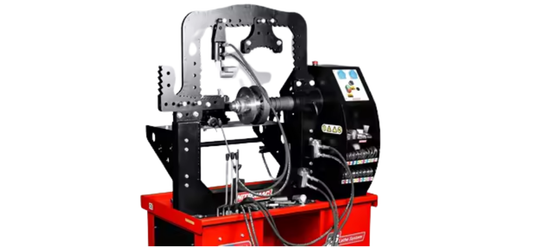 KATOOL WL70 Rim Straightener and Wheel Repair Machine with digital control panel and precision hydraulic system for professional automotive wheel restoration