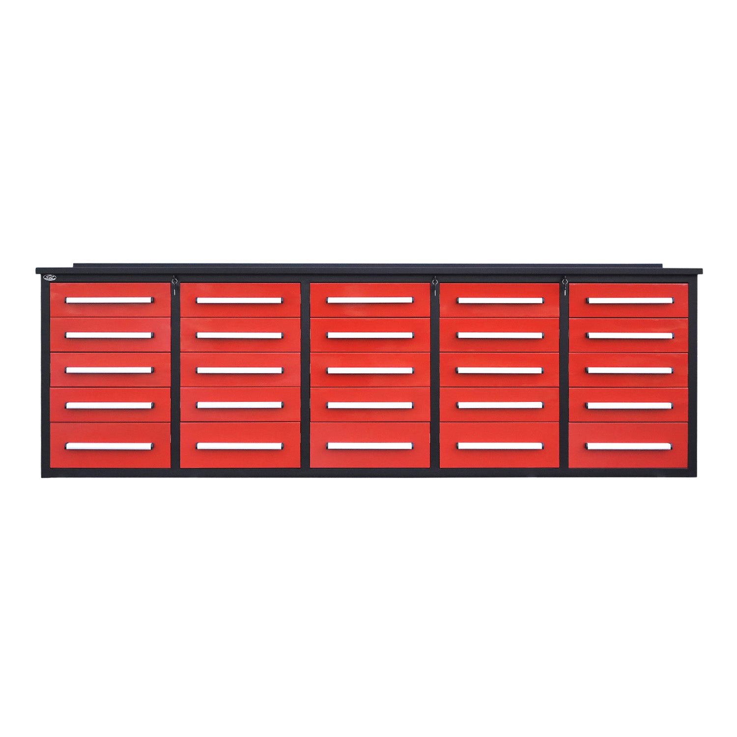10 ft Heavy Duty Workbench with 25 Drawers – Heavy Duty Garage