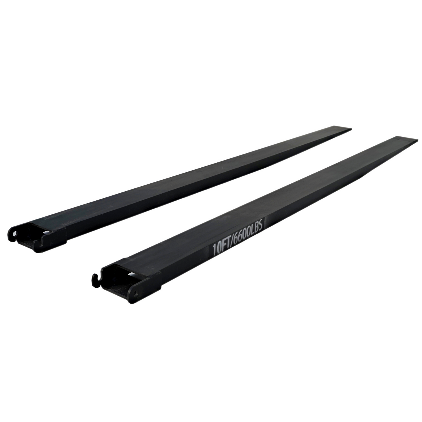 Greatbear 10ft Forklift Extensions 6” Wide Forks, 6600lbs Capacity (Pair)
