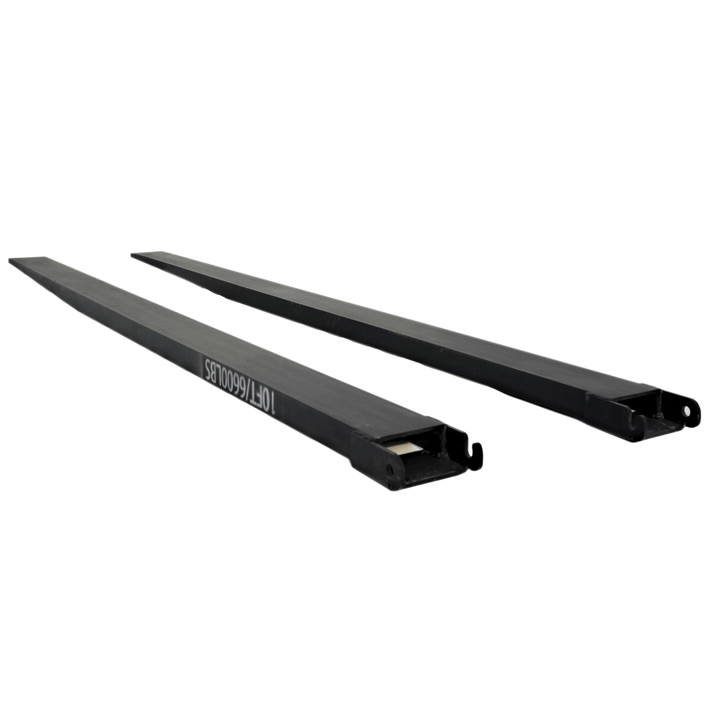 Greatbear 10ft Forklift Extensions 6” Wide Forks, 6600lbs Capacity (Pair)