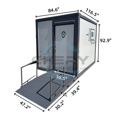 10ft Handicap-Accessible Portable Toilet