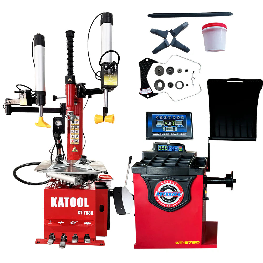 Katool Tire Changer KT-T830 & Wheel Balancer KT-B750