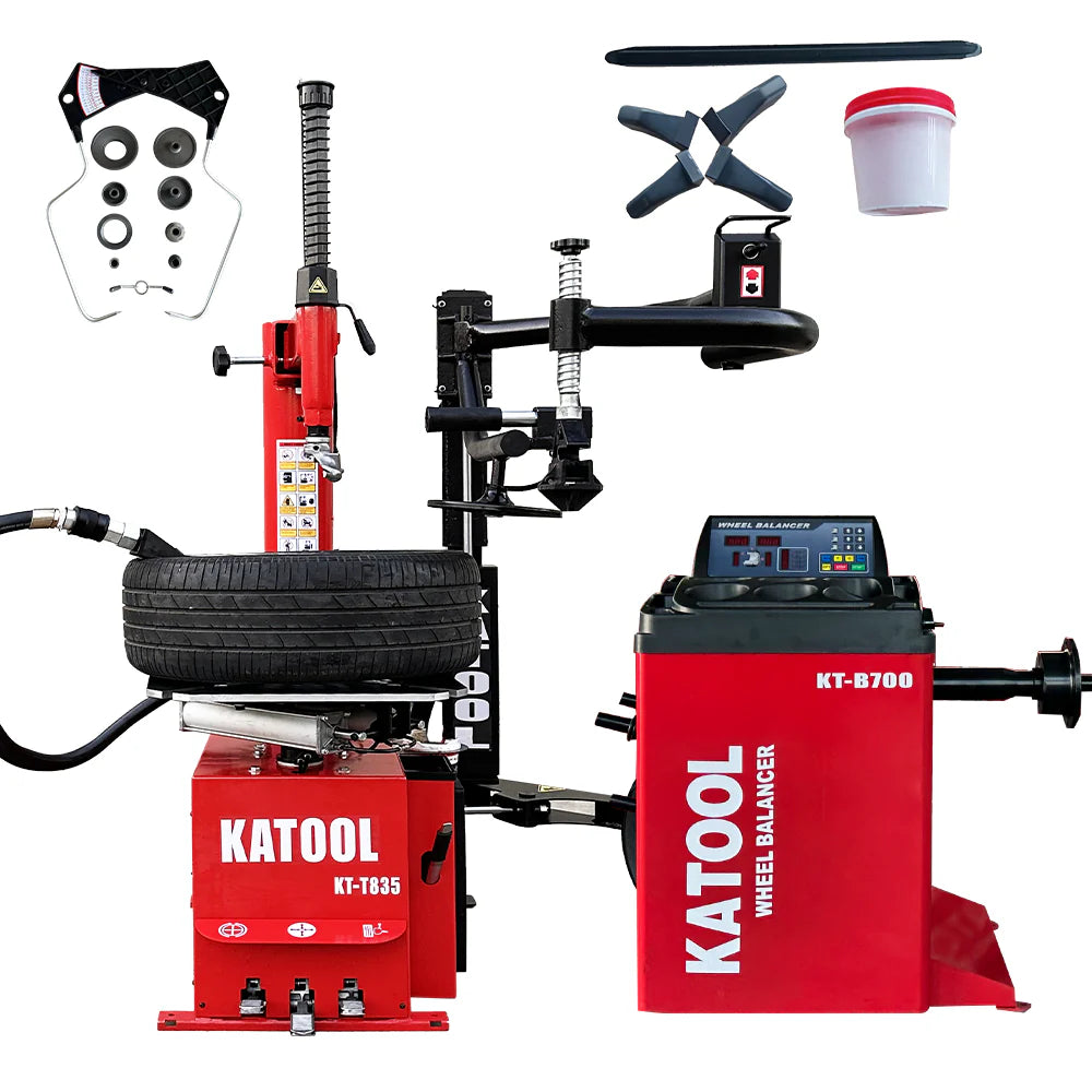 Katool Tire Changer KT-T835 & Wheel Balancer KT-B700