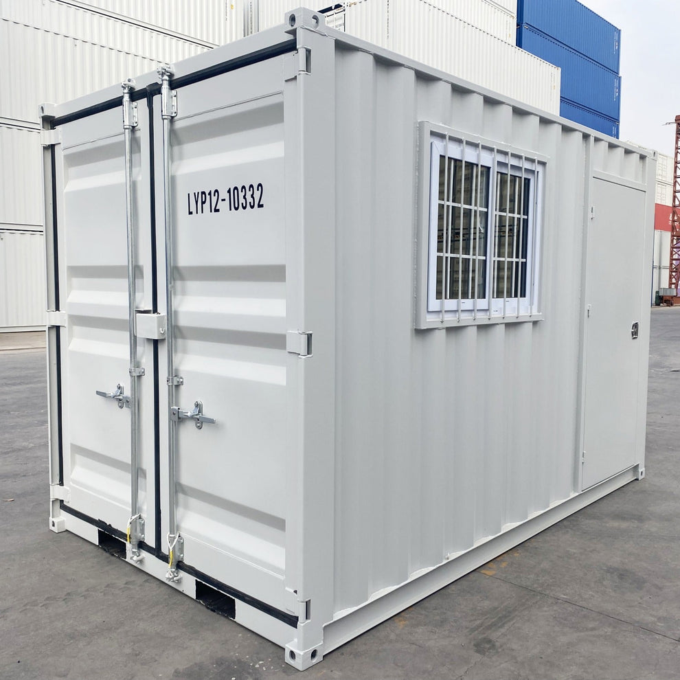 12' Small Cubic Shipping Container – Heavy Duty Garage