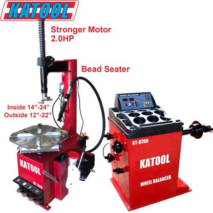 Katool Tire Changer KT-T810 & Wheel Balancer KT-B700