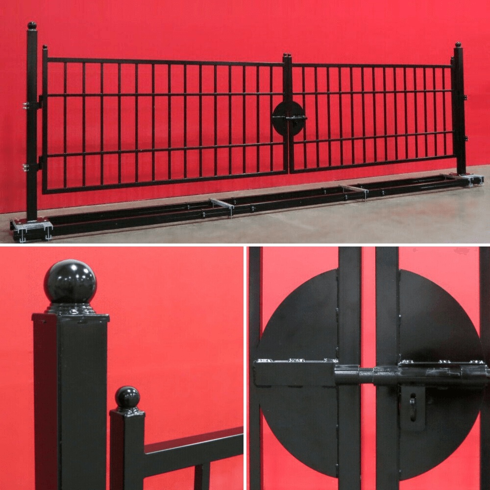 20 ft Steel Farm Driveway Gate