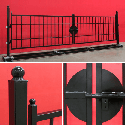 20 ft Steel Farm Driveway Gate