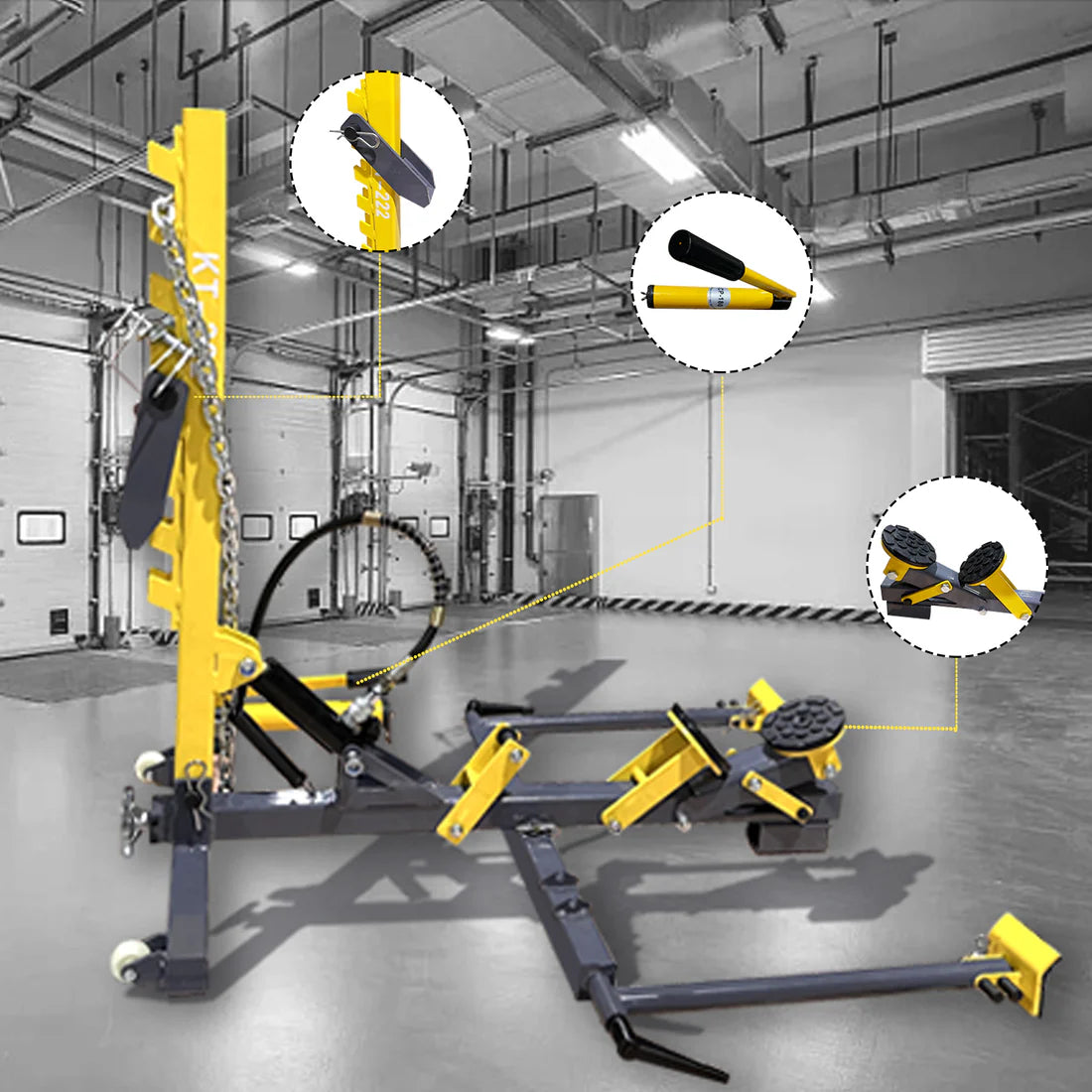 KT-222 Auto Body Frame Puller and Straightener