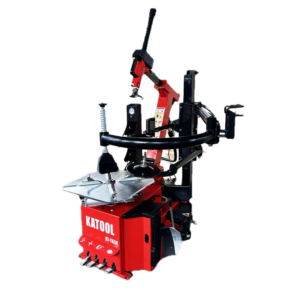 KT-T850 Tilt-Arm Wheel Clamp Tire Changer Machine