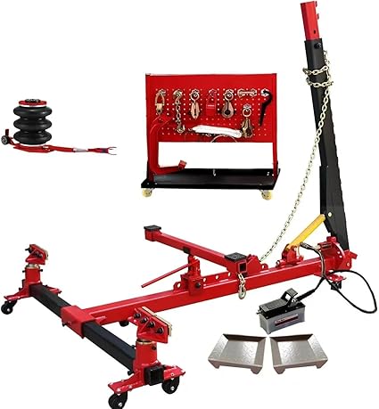 KT-255 Auto Body Puller Frame Straightener with 3 ton Air Jack