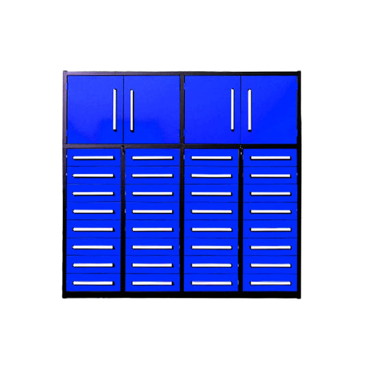 7ft Garage Storage Cabinet (32 Drawers & 2 Cabinets)