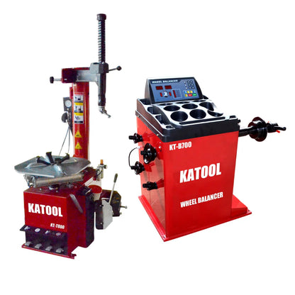 Katool Tire Changer KT-T800 & Wheel Balancer KT-B700