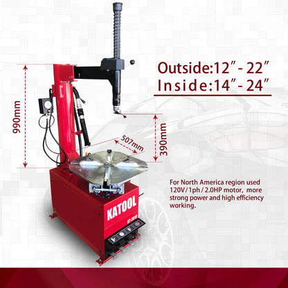 KT-T810 Wheel Clamp Tire Changer Machine