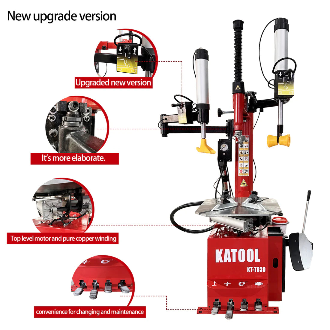 Katool Tire Changer KT-T830 & Wheel Balancer KT-B750