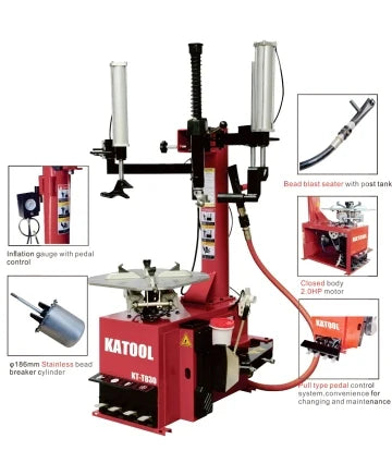 Katool Tire Changer KT-T830 & Wheel Balancer KT-B700