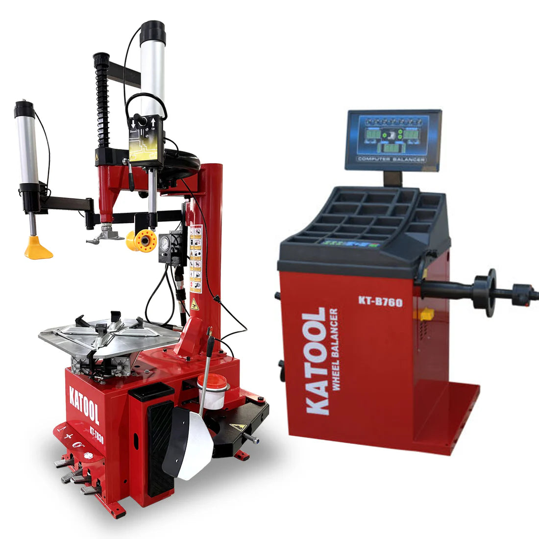 Katool Tire Changer KT-T830 & Wheel Balancer KT-B760