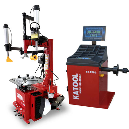 Katool Tire Changer KT-T830 & Wheel Balancer KT-B760