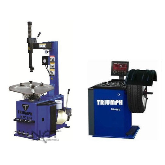 Triumph NTC-950 Tire Changer NTB-800 Wheel Balancer Combo