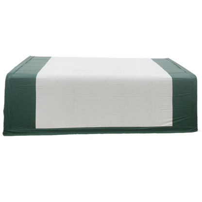 Cover Replacement for Double Truss Storage Shelter