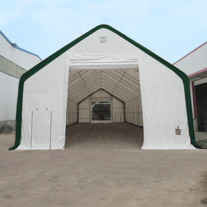 W30'xL60'xH20' Double Truss Storage Shelter