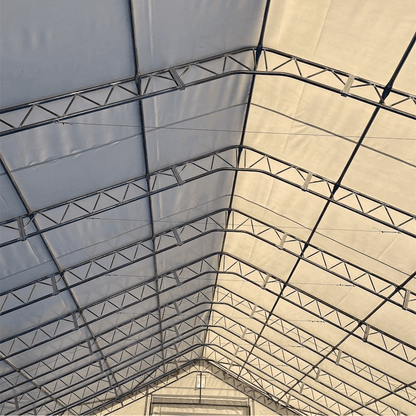 W50'xL80'xH23' Double Truss Storage Shelter