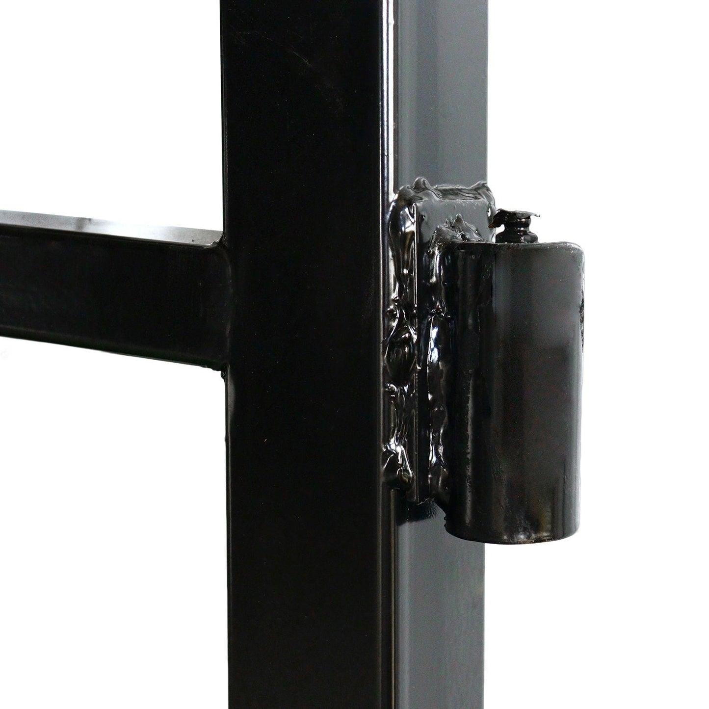 20 ft Farm Driveway Gate with Diagonal Tubes, Dual Swing