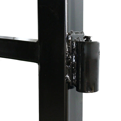 20 ft Farm Driveway Gate with Diagonal Tubes, Dual Swing