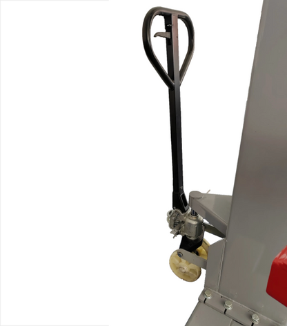 LEADER Mobile Single Post Lift – Compact Hydraulic Lift for Premium Workshop Spaces