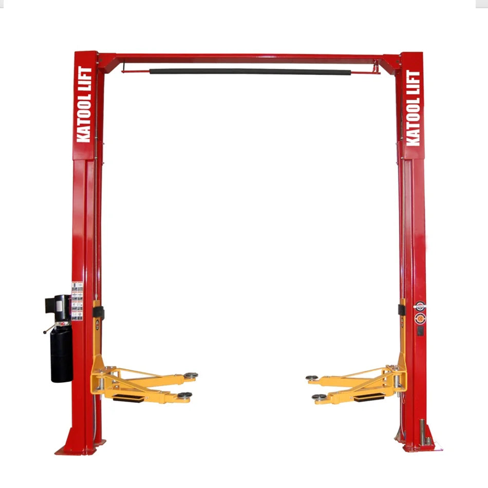 Katool KT-M110 Two-Post Clear-Floor Vehicle Lift – 11,000lbs Capacity