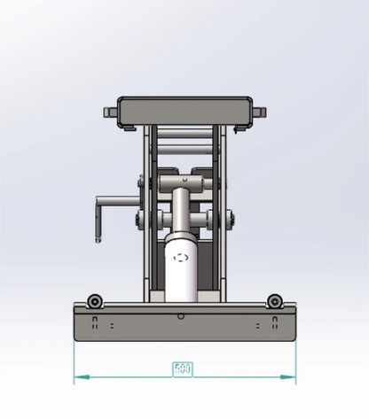 Katool KT-RJ50 Rolling Jack 5000 lbs. Lifting Capacity (Fits KT-4H110 lift and the KT-4H850)