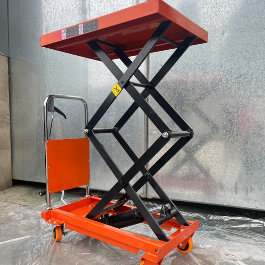 Katool Hydraulic Lift Table Cart 330 lbs Manual Scissor Lift Table