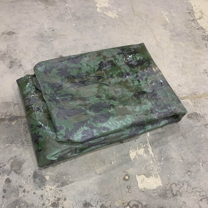 Front/Rear Panel with Roll-up Door for W40'xL80'xH20' Storage Shelter