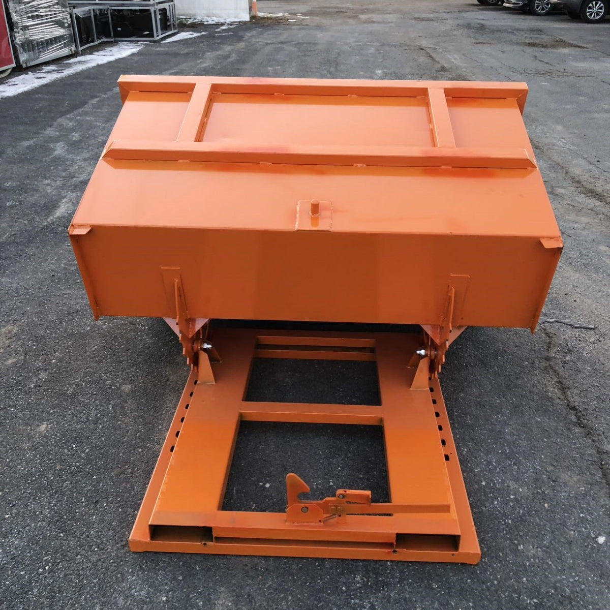 Greatbear Self Dumping Forklift Hopper - 1.5 Cubic Yard Capacity