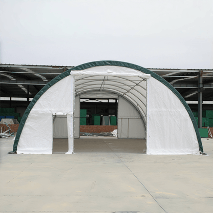 W30'xL85'xH15' Single Truss Arch Storage Shelter