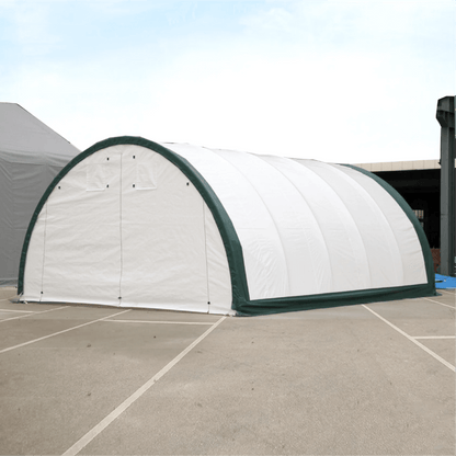 W20'xL30'xH12' Single Truss Storage Shelter, Reinforced Series