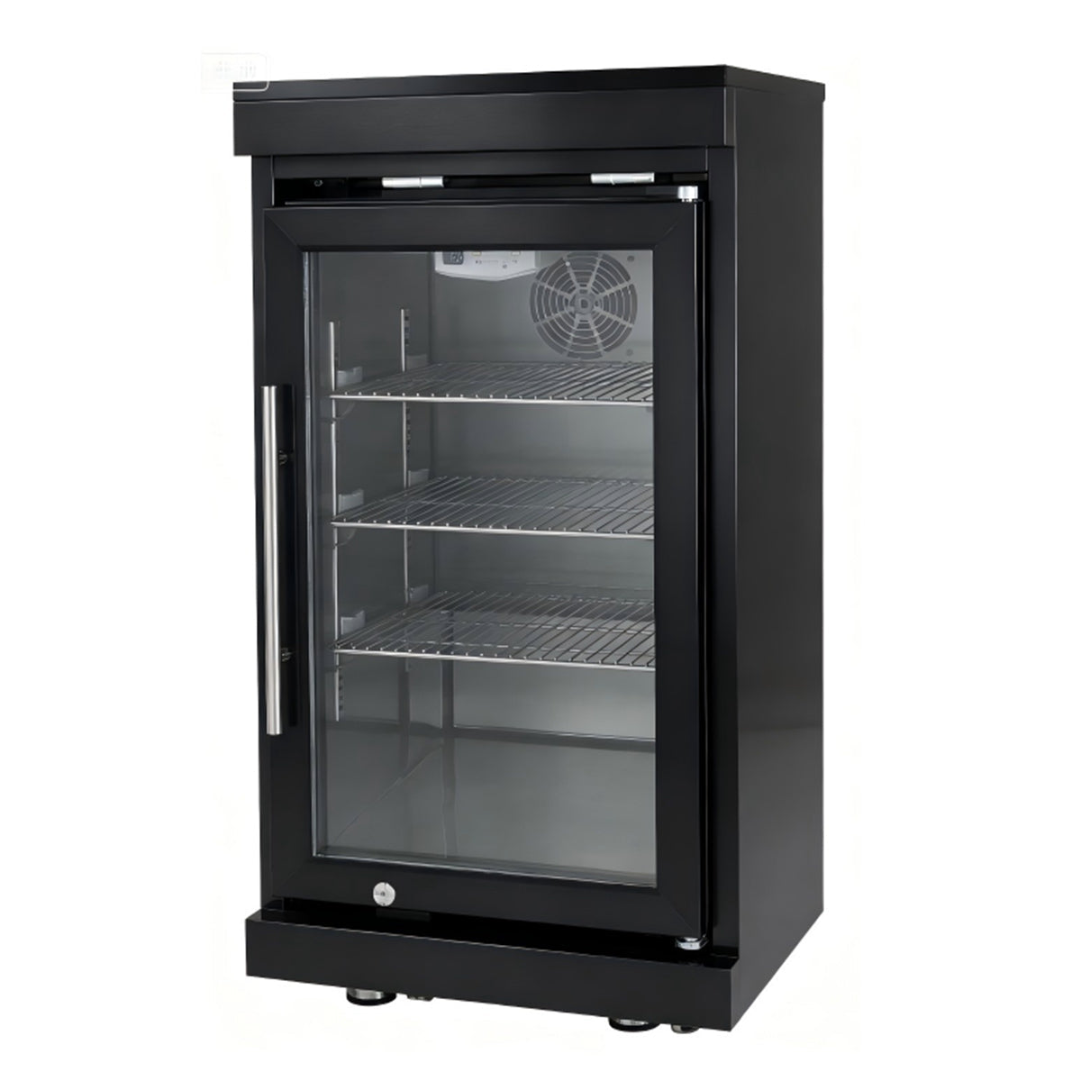 Black Single Door Fridge Cabinet Outdoor Kitchen Islands