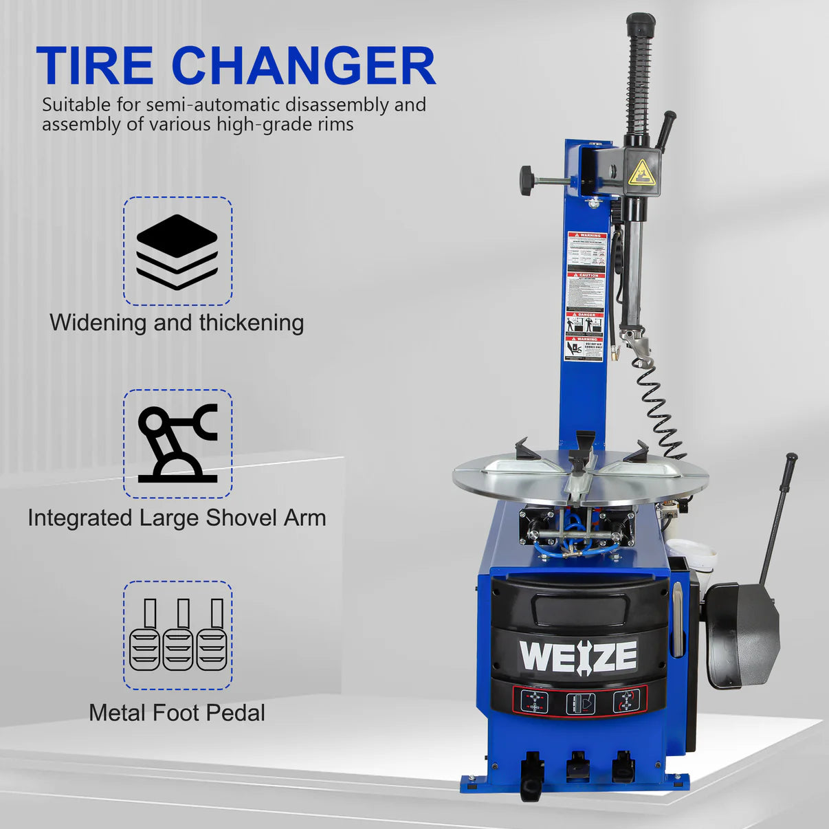 Weize Tire Changer Wheel Changer Machine Wheel Balancer Balancing Machine Combo