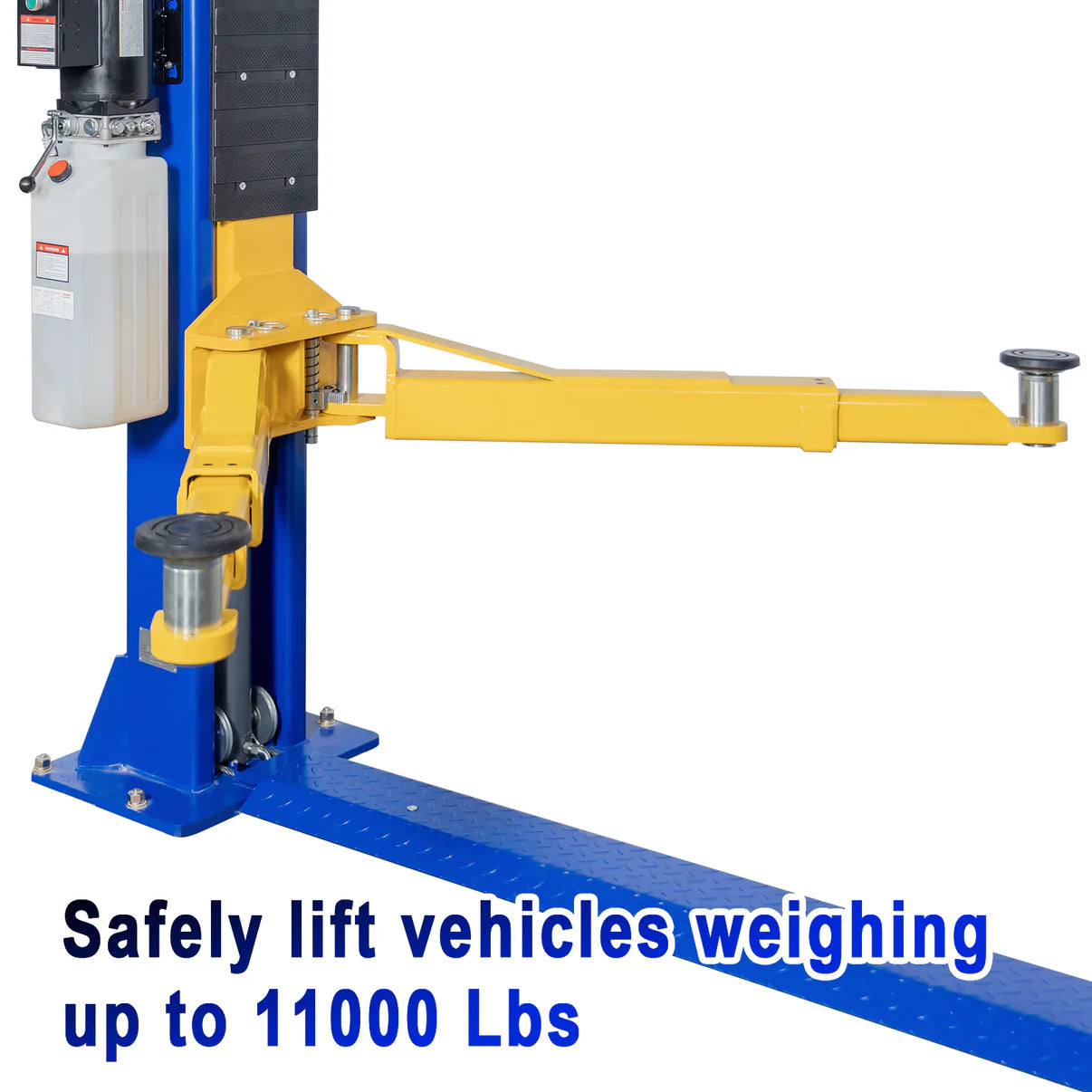 WEIZE 2 Post Automotive Car Lift, 12000 lbs Capacity, 220V 4HP Powerful Motor with Single Point Lock Release