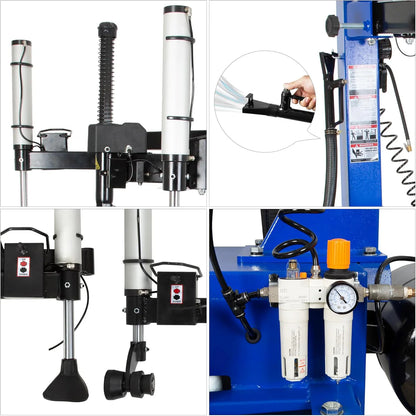 WEIZE New Tire Changer with Robo-Arm & Robo-Roller Tool, Electric Motor and 2 Helper Arms