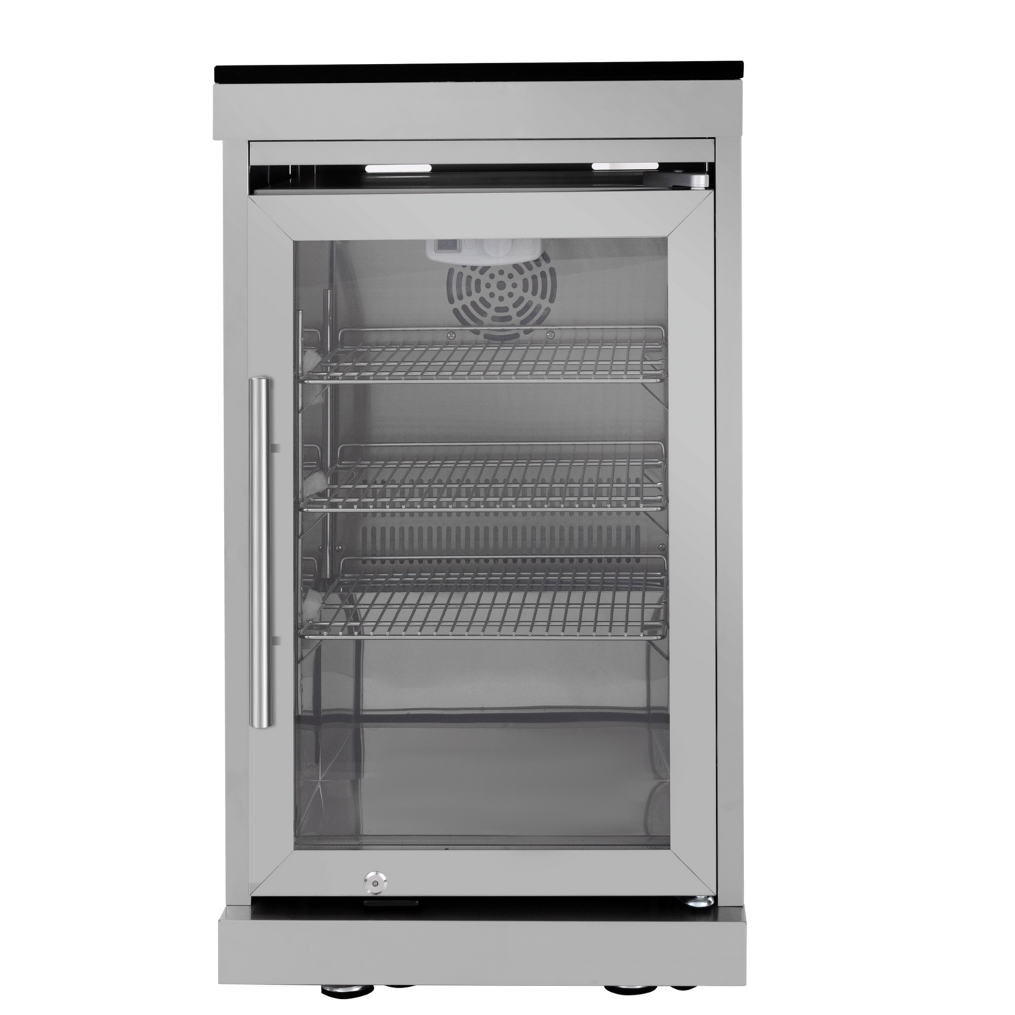 104" 4-Burner 72,000 BTU Silver Outdoor Kitchen Island Grill  with Storage Cabinets & Drawers