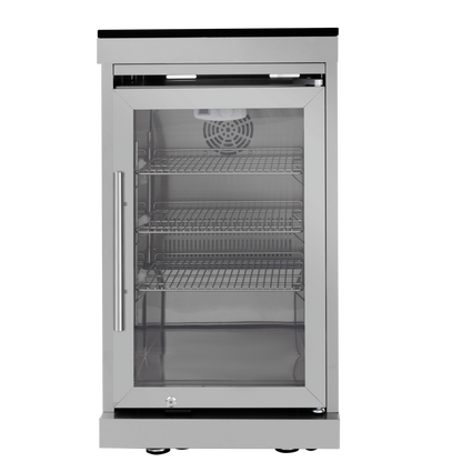 104" 4-Burner 72,000 BTU Silver Outdoor Kitchen Island Grill  with Storage Cabinets & Drawers