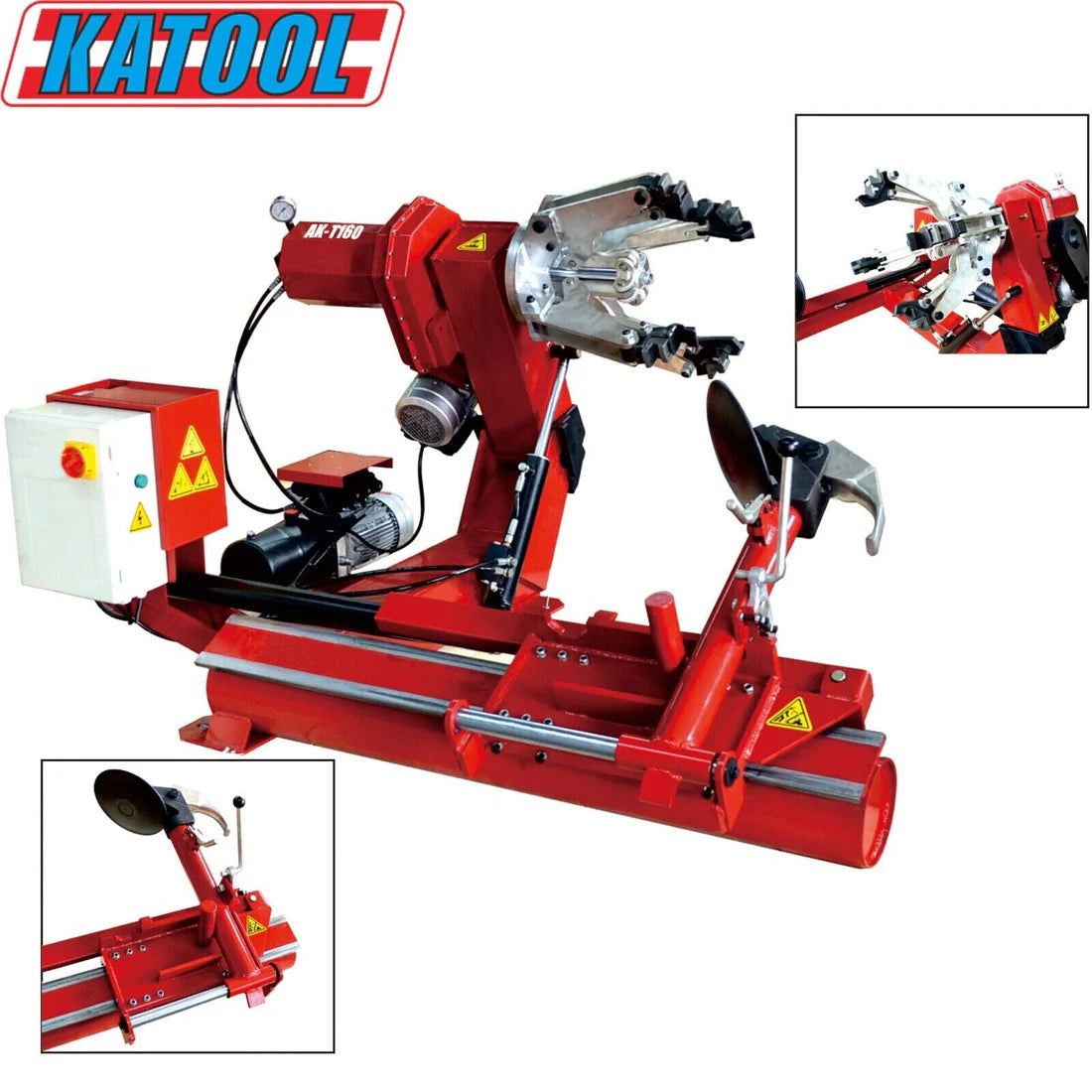 Tire Changer Machine Katool KT-T160 and Wheel Balancer KT-B790 Tires Repair