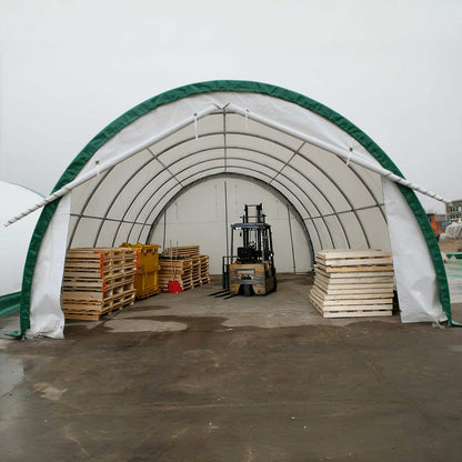 W20'xL42'xH12' Single Truss Arch Storage Shelter