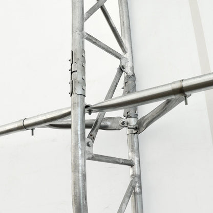 W40'xL80'xH21' Double Truss Storage Shelter, 8' Truss Spacing
