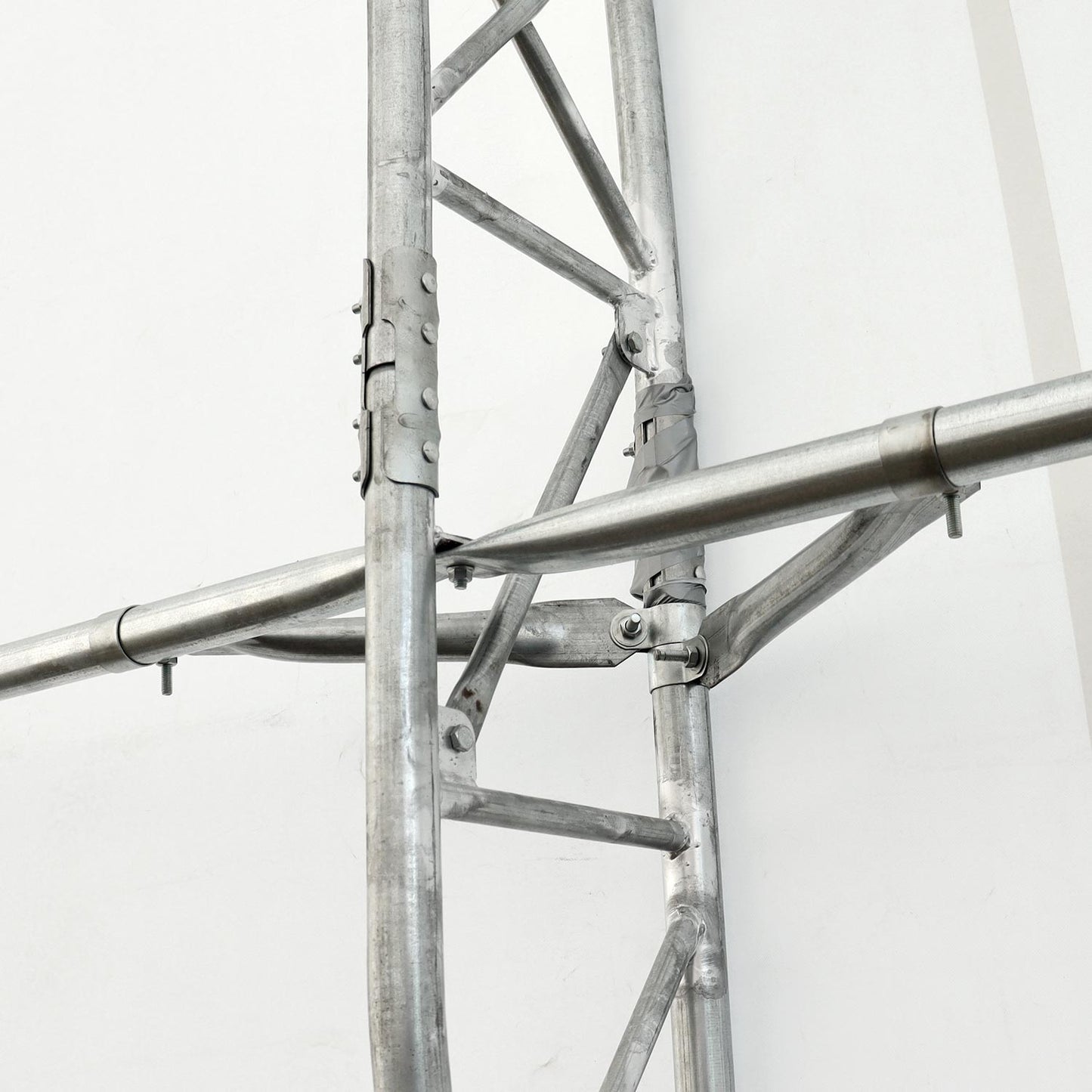 W40'xL80'xH21' Double Truss Storage Shelter, 10' Truss Spacing